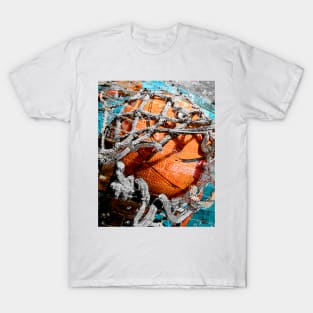 Basketball art print work 11- Basketball artwork T-Shirt